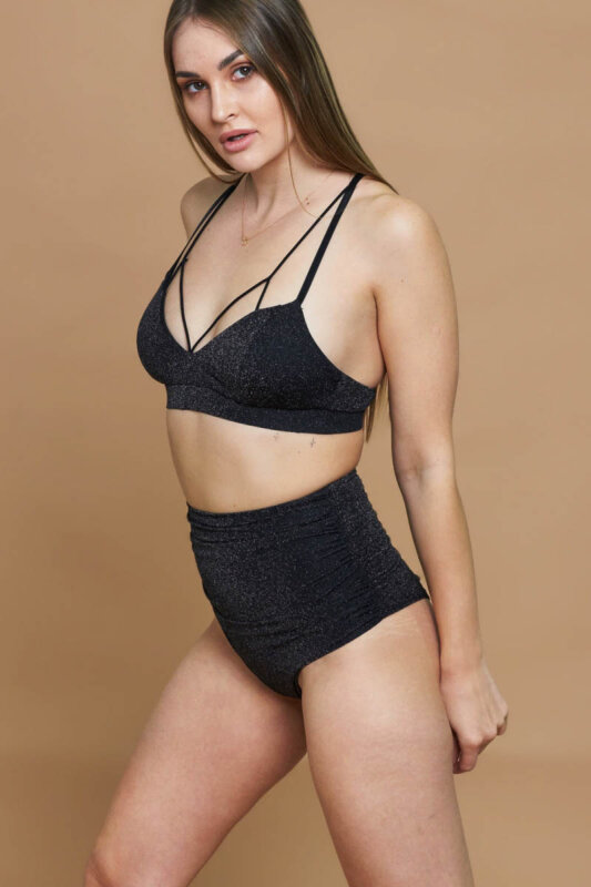 Zasha Polewear Shorts High Waist Faye Black XS