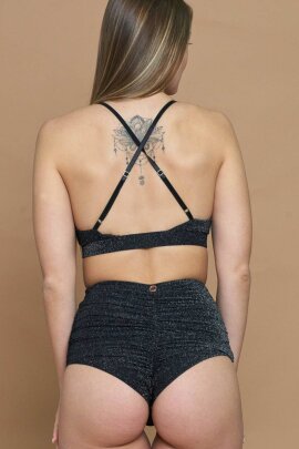 Zasha Polewear Shorts High Waist Faye Black XS