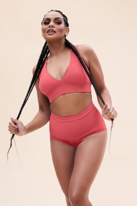 Lunalae Top Courtney V-Neck Watermelon B-Stock