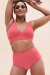 Lunalae Top Courtney V-Neck Watermelon B-Stock