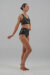 Juicee Peach Top Aria Black & Gold M
