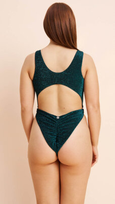 Lunalae Bodysuit Kenzie Ocean Shimmer L