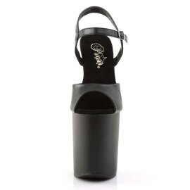 Pleaser FLAMINGO-809 Black Faux Leather/Black EU-35 / US-5