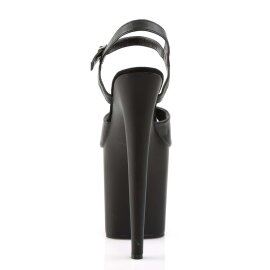Pleaser FLAMINGO-809 Black Faux Leather/Black EU-35 / US-5