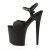Pleaser FLAMINGO-809 Black Faux Leather/Black EU-35 / US-5