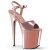 Pleaser FLAMINGO-809 Rose Gold Met. Pu/Rose Gold Chrome EU-35 / US-5