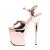 Pleaser FLAMINGO-809 Rose Gold Met. Pu/Rose Gold Chrome EU-35 / US-5