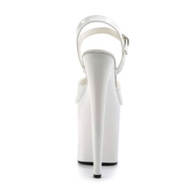 Pleaser FLAMINGO-809 White Patent/White EU-35 / US-5