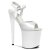 Pleaser FLAMINGO-809 White Patent/White EU-35 / US-5