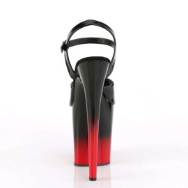 Pleaser FLAMINGO-809BR-H Black Patent/Black-Red EU-36 / US-6