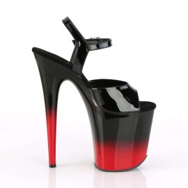 Pleaser FLAMINGO-809BR-H Black Patent/Black-Red EU-36 / US-6