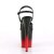 Pleaser FLAMINGO-809BR-H Black Patent/Black-Red EU-36 / US-6