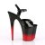 Pleaser FLAMINGO-809BR-H Black Patent/Black-Red EU-39 / US-9