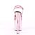 Pleaser FLAMINGO-809HG Baby Pink Hologram/Baby Pink Chrome EU-38 / US-8