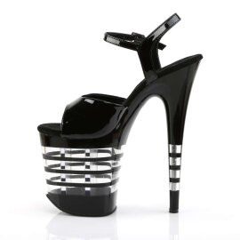 Pleaser FLAMINGO-809LN Black Patent/Black EU-36 / US-6