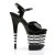 Pleaser FLAMINGO-809LN Black Patent/Black EU-36 / US-6