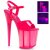 Pleaser FLAMINGO-809UVT Neon Hot Pink Patent/Hot Pink Tinted EU-40 / US-10