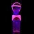 Pleaser FLAMINGO-809UVT Neon Hot Pink Patent/Hot Pink Tinted EU-40 / US-10