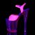 Pleaser FLAMINGO-809UVT Neon Hot Pink Patent/Hot Pink Tinted EU-40 / US-10