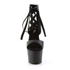 Pleaser ADORE-700-14 Black Faux Leather/Black Matte EU-38...
