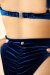 Lunalae Shorts High Cut Basic Sapphire S