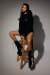 REV ACTIV Hoodie Premium For Pole Dancer Black S