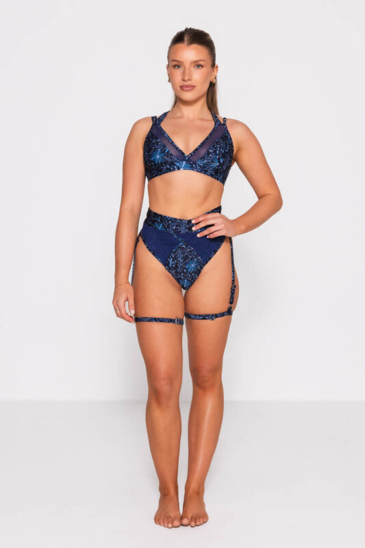AMBR Designs Mesh Highs Shorts Bella S