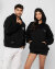 REV ACTIV Hoodie Premium Nobody Knows Im  A Pole Dancer Black XS