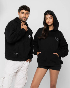REV ACTIV Hoodie Premium Nobody Knows Im  A Pole Dancer Black L