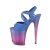 Pleaser FLAMINGO-822T Blue Faux Leather/Blue-Purple Ombre EU-35 / US-5