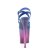 Pleaser FLAMINGO-822T Blue Faux Leather/Blue-Purple Ombre EU-35 / US-5