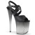 Pleaser FLAMINGO-822T Black Faux Leather/Faded Black EU-35 / US-5