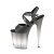 Pleaser FLAMINGO-822T Black Faux Leather/Faded Black EU-35 / US-5