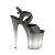 Pleaser FLAMINGO-822T Black Faux Leather/Faded Black EU-35 / US-5