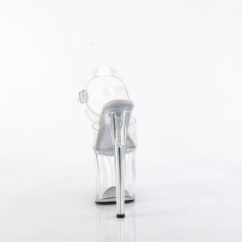 Pleaser NAUGHTY-808 Plateau Sandalettes Transparent EU-38 / US-8