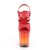 Pleaser FLAMINGO-822T Red Faux Leather/Faded Red EU-35 / US-5