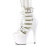Pleaser ADORE-1013MST Platform Ankle Boots Patent White EU-40 / US-10