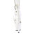 Pleaser ADORE-1013MST Platform Ankle Boots Patent White EU-40 / US-10