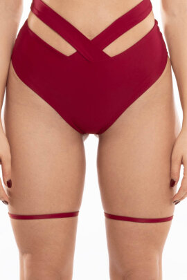 FANNA Shorts X Spark Edition Burgundrot M