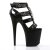 Pleaser FLAMINGO-858 Black Faux Leather/Black Matte EU-39 / US-9