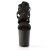 Pleaser FLAMINGO-869 Black Elastic Band-Faux Leather/Black Matte EU-35 / US-5