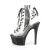 Pleaser ASPIRE-600-30 Clear/Black EU-36 / US-6