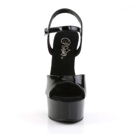 Pleaser CAPTIVA-609 Black Patent/Black EU-38 / US-8