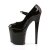 Pleaser FLAMINGO-887FH Black-Red Patent/Black EU-35 / US-5