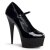 Pleaser DELIGHT-687 Black Patent/Black EU-37 / US-7