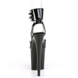 Pleaser FLAMINGO-891 Black Patent/Black EU-41 / US-11