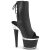 Pleaser SPECTATOR-1018 Plateau Ankle Boots Faux Leather Black EU-38 / US-8