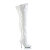 Pleaser SEDUCE-3000WC Overknee Boots Patent White EU-36 / US-6