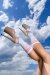 Pole Addict Socks White