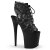 Pleaser FLAMINGO-896LC Black Mesh-Lace/Black Matte EU-37 / US-7